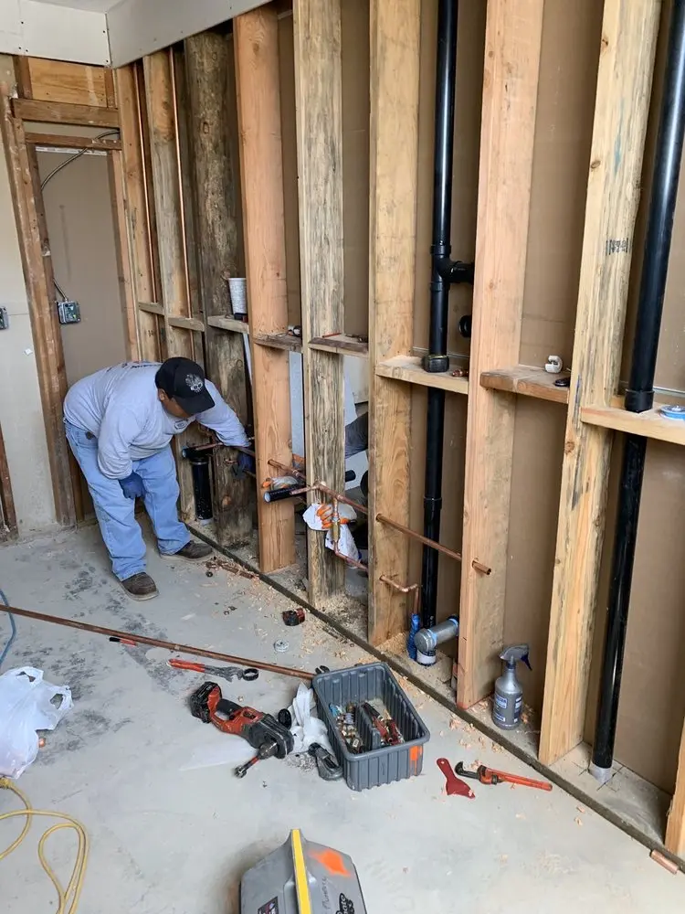 Commercial rough-in plumbing for Gas Line Repair in Lake Clarke Shores
